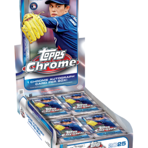 2025 Topps Chrome Baseball - Hobby Box
