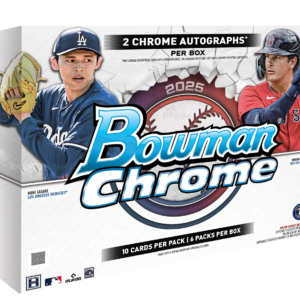 2025 Bowman Chrome Baseball - Hobby Box