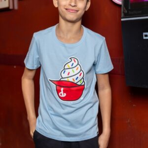 Philadelphia Phillies Gulf Blue Ice Cream Franklin Youth Tee