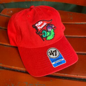 Philadelphia Phillies Phanatic Racer Red KIDS Clean Up Adjustable Cap