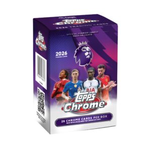 2025-26 Topps Chrome EPL Soccer - Value Box