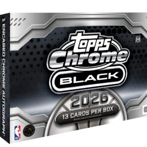 2025-26 Topps Chrome Black Basketball - Hobby Box