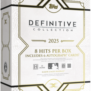 2025 Topps Definitive Baseball - Hobby Box