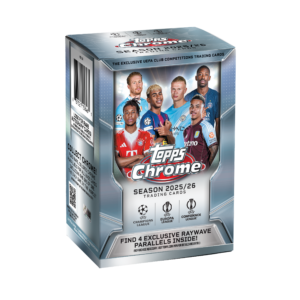 2025-26 Topps Chrome UEFA Champions League Soccer - Value Box