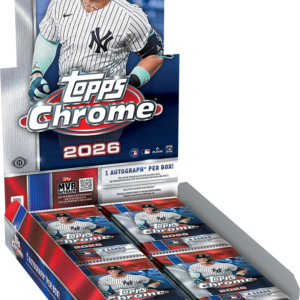 2026 Topps Chrome Baseball - Hobby Box