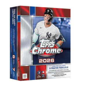 2026 Topps Chrome Baseball - Mega Box