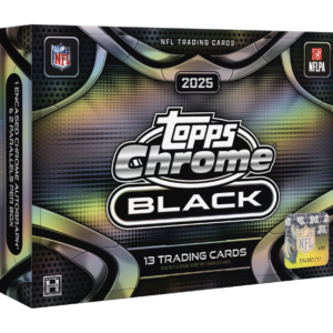 2025 Topps Chrome Black Football - Hobby Box