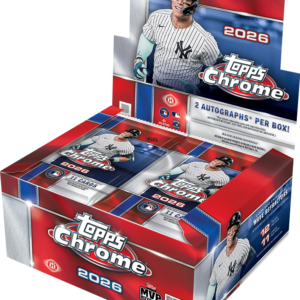 2026 Topps Chrome Baseball - Jumbo Hobby Box