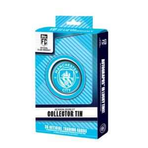 2026-27 Topps Soccer Clubs Sets Manchester City - Collector Tin